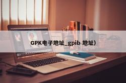 GPK电子地址_gpib 地址）